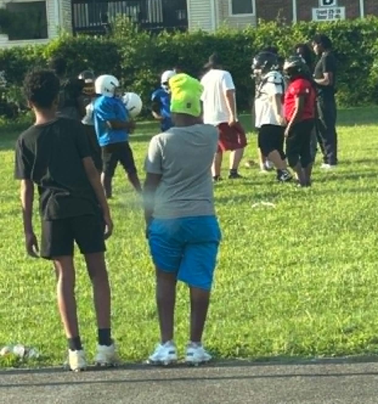 Music City Lions athletes at practice
